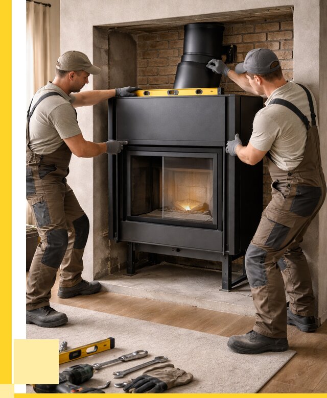 Установка каминных топок в Астрахани под ключ от 18497 р. | ЭриданСтр