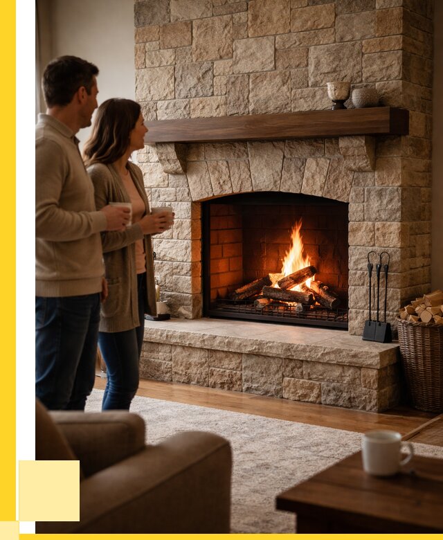 Каменные камины на заказ в Астрахани от 184968 р. | ЭриданСтр