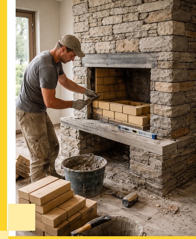 Кладка каминов и камина в Астрахани от 25690 р. ЭриданСтр