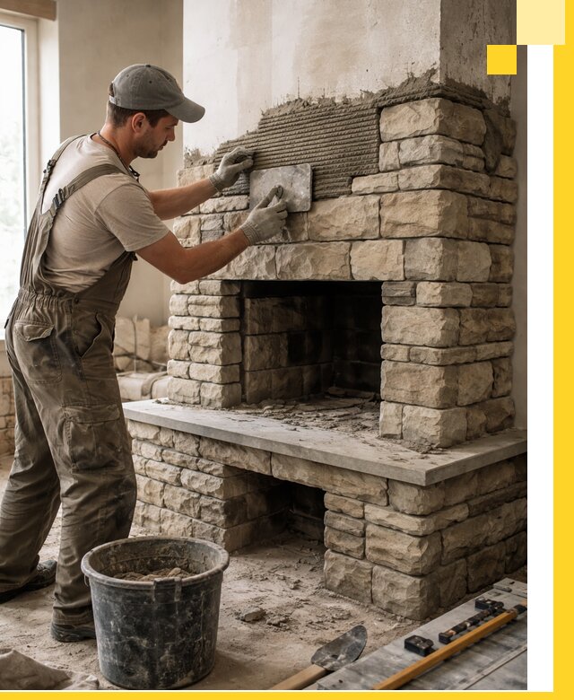 Строительство каминов под ключ в Астрахани от проектирования до монтажа