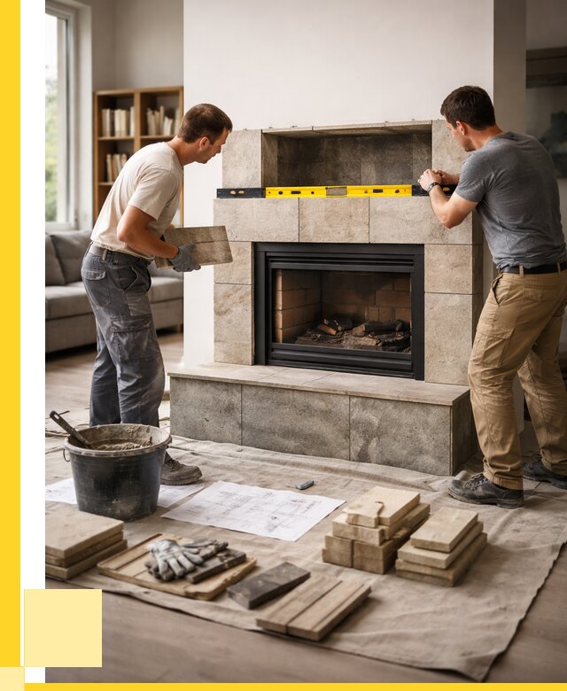 Монтаж каминов и установка в Астрахани от 46242 р. | ЭриданСтр