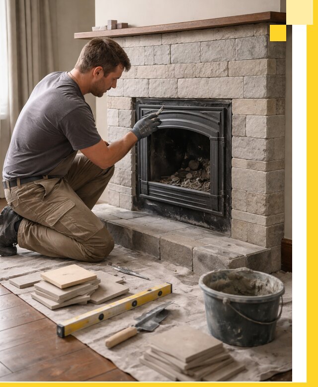 Профессиональный ремонт каминов в Астрахани восстановление и сервис