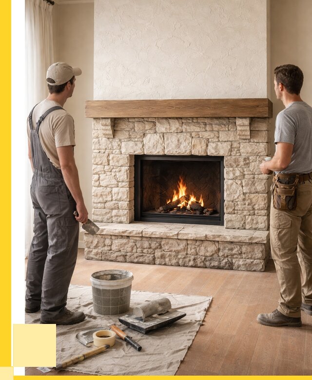 Отделка каминов в Астрахани от 6679 р. под ключ | ЭриданСтр