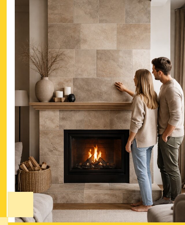 Облицовка каминов керамогранитом в Астрахани от 4624 р. | ЭриданСтр