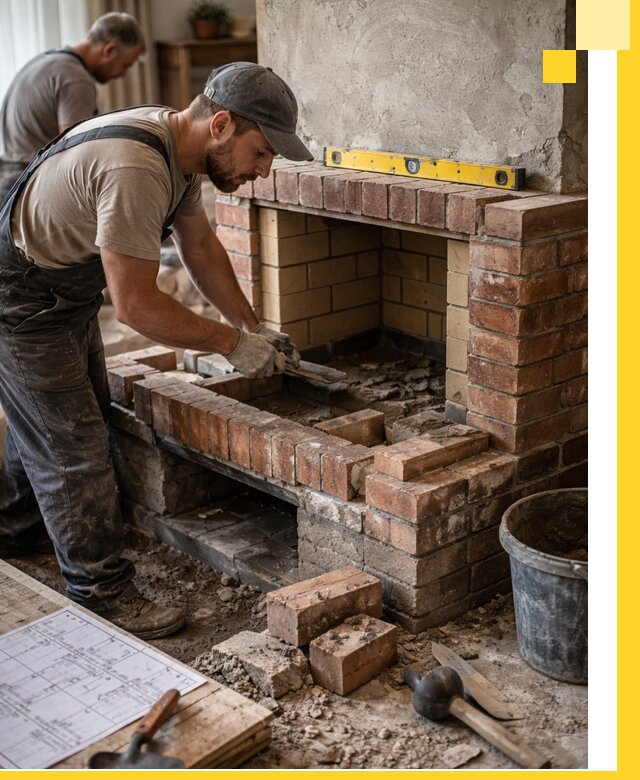 Изготовление и установка каминопечей под ключ в Астрахани