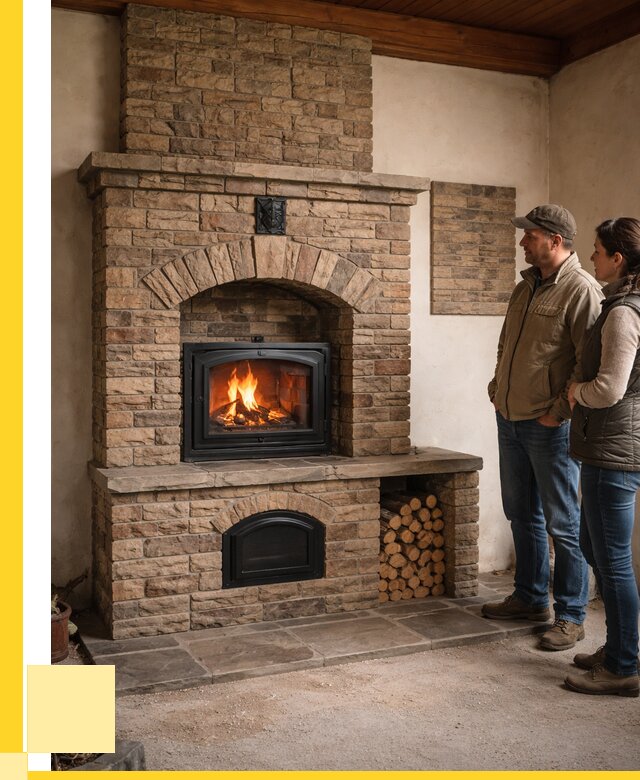 Кирпичная печь под ключ в Астрахани от 154140 р. | ЭриданСтр