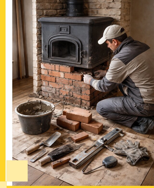 Ремонт печей в Астрахани от 12331 р., услуги печника ЭриданСтр