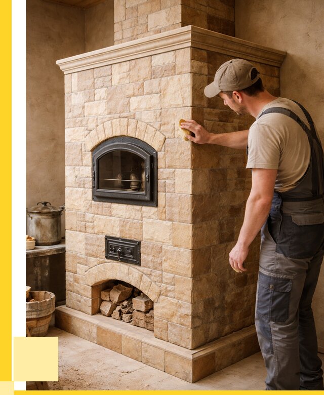 Облицовка печей в Астрахани от 4624 р. под ключ | ЭриданСтр