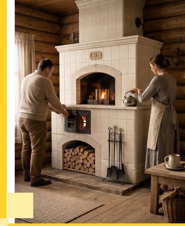 Русские печи в Астрахани: установка от 154140 р. ЭриданСтр