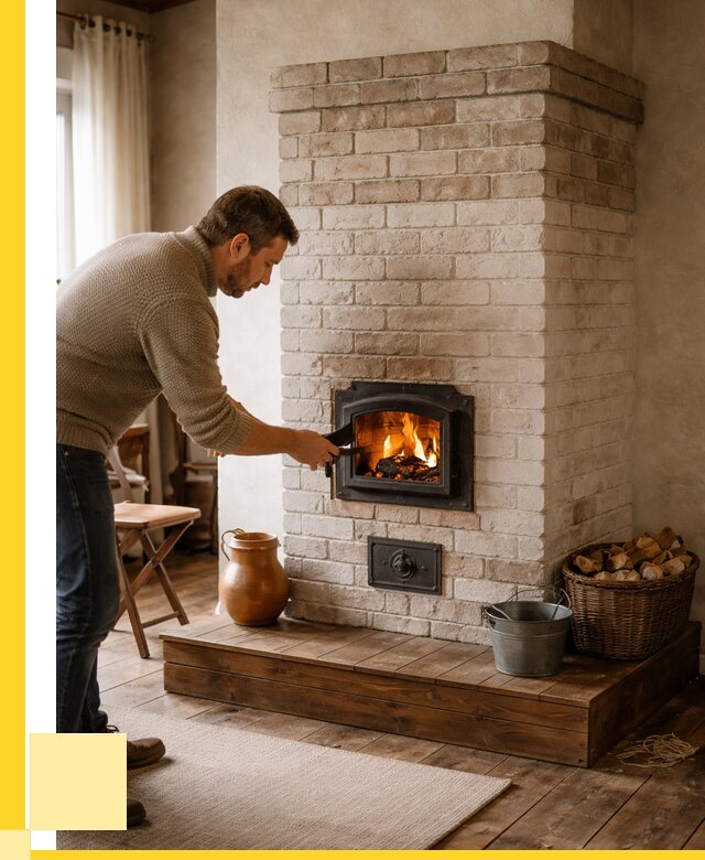 Печь голландка из кирпича в Астрахани от 87346 р. | ЭриданСтр