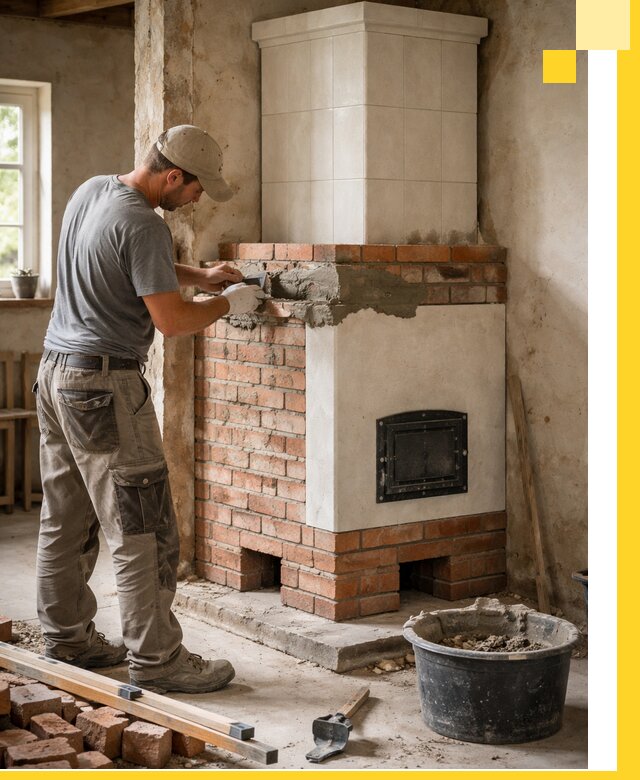 Изготовление и установка печей-голландок под ключ в Астрахани