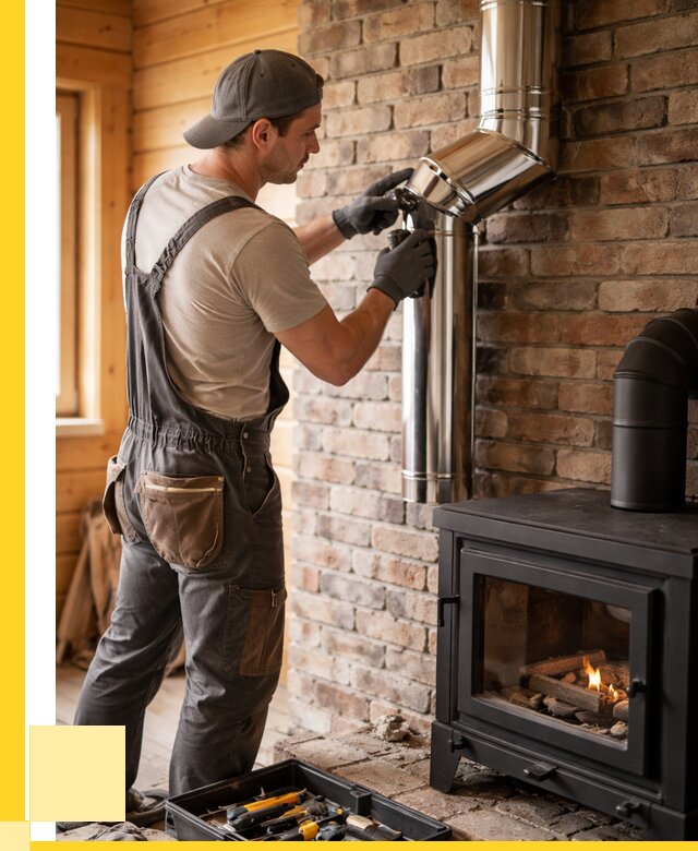 Монтаж дымоходов для печей в Астрахани от 7707 р. | ЭриданСтр