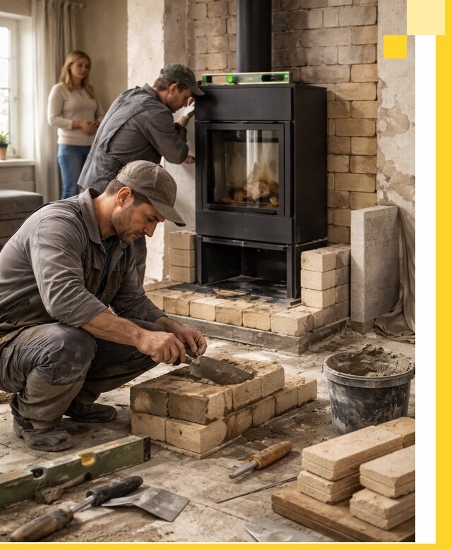 Печи и камины под ключ: проект, установка в Астрахани