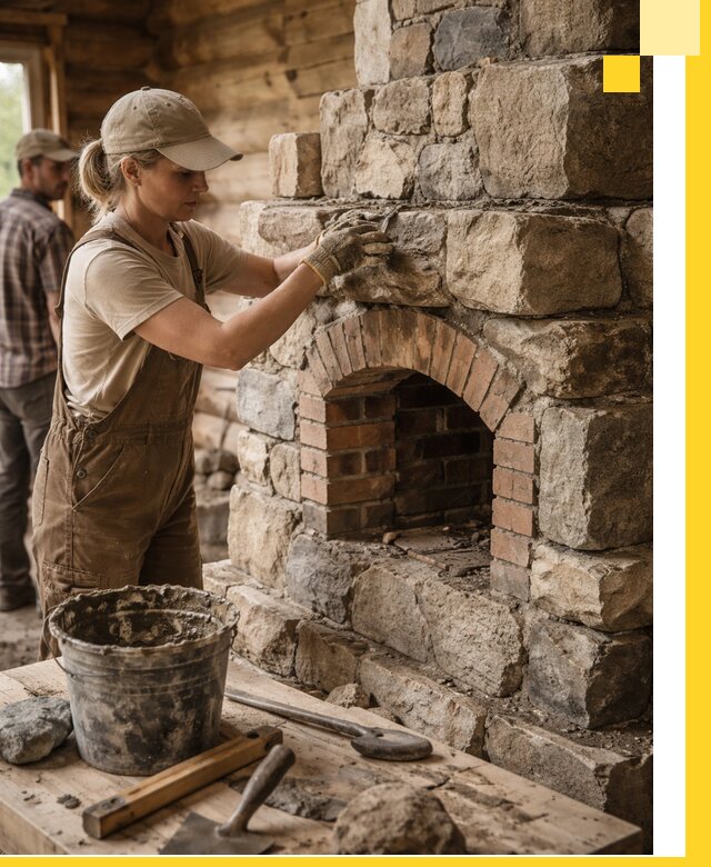 Каменные печи на заказ и монтаж в Астрахани, долговечные решения