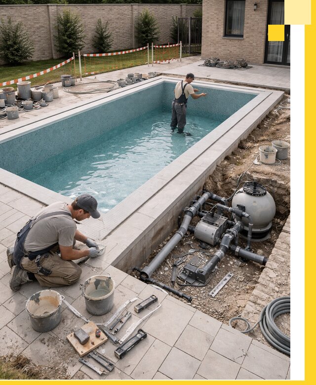 Строительство бассейнов под ключ в Астрахани: проекты и монтаж