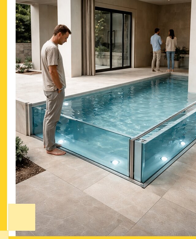 Стеклянные бассейны в Астрахани от 1233120 р. | ЭриданСтр — мозаика