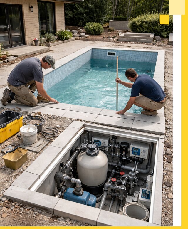 Строительство качественных домашних бассейнов под ключ в Астрахани