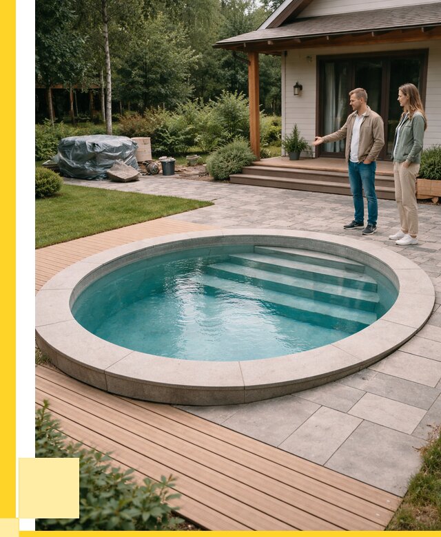 Бассейн на даче под ключ в Астрахани от 205520 р., ЭриданСтр