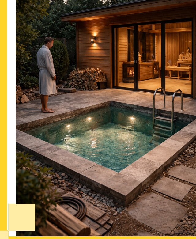 Бани с бассейном под ключ в Астрахани от 97622 р. | ЭриданСтр