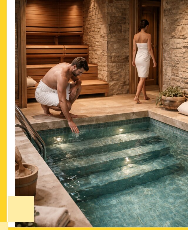 Сауна с бассейном под ключ в Астрахани от 123312 р., ЭриданСтр