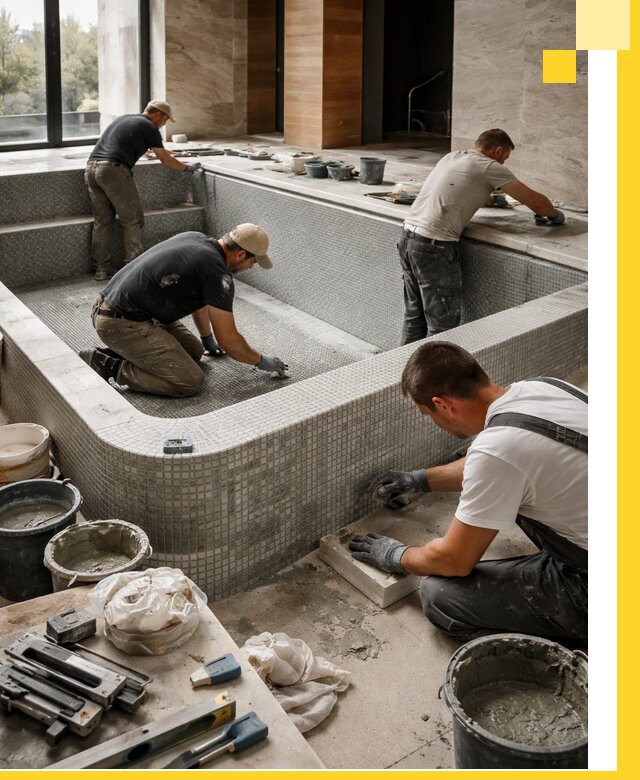 Строительство и установка СПА бассейнов под ключ в Астрахани