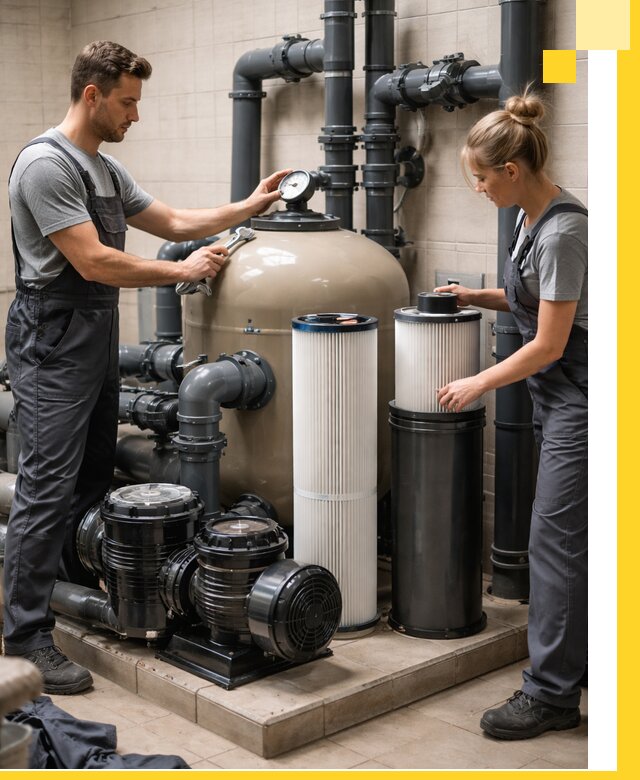 Фильтры и системы фильтрации для бассейнов в Астрахани