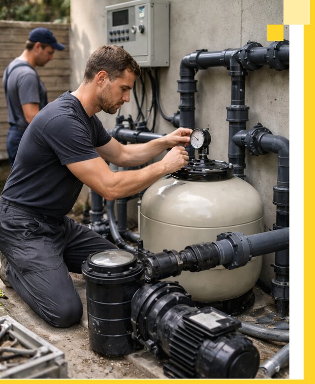 Поставка и монтаж фильтровального оборудования для бассейнов в Астрахани