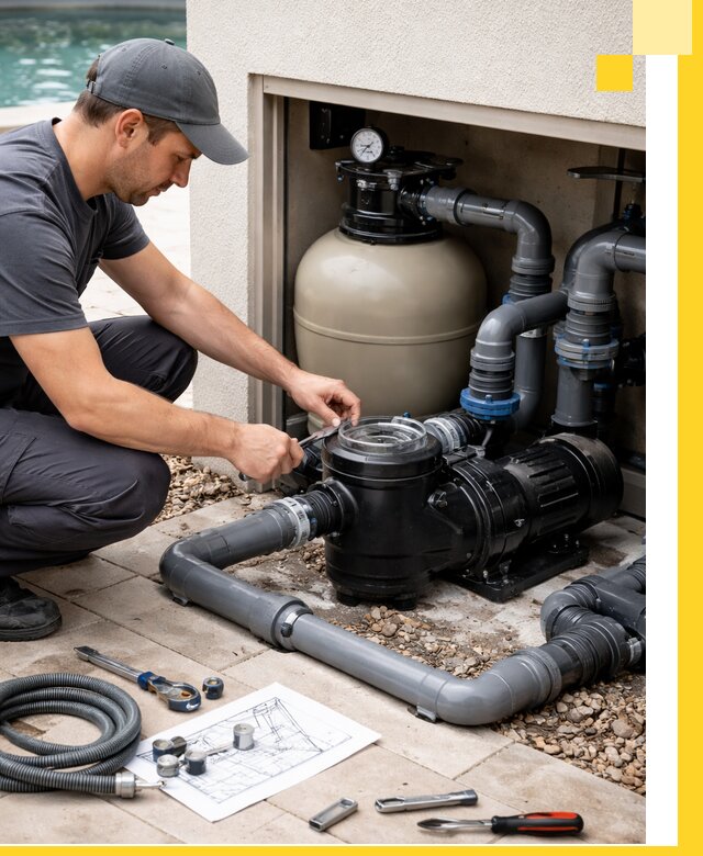 Поставка, монтаж и сервис насосов для бассейнов в Астрахани