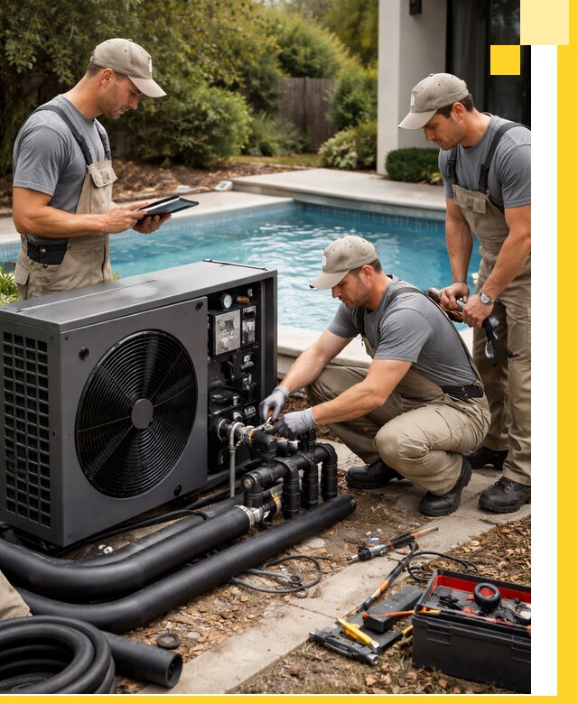 Проектирование и установка тепловых насосов для бассейнов в Астрахани