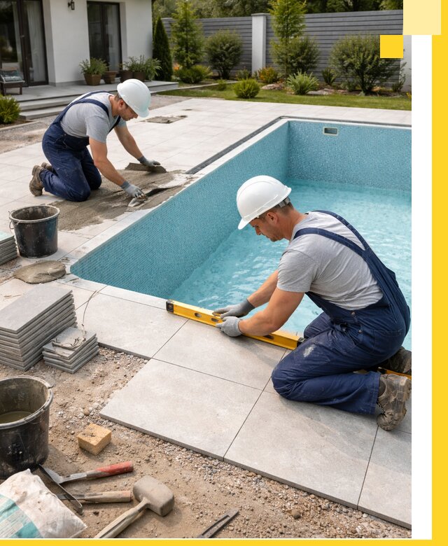 Строительство и монтаж плавательных бассейнов под ключ в Астрахани