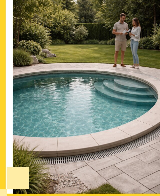 Круглые каркасные бассейны купить в Астрахани от 256900 р. | ЭриданСтр