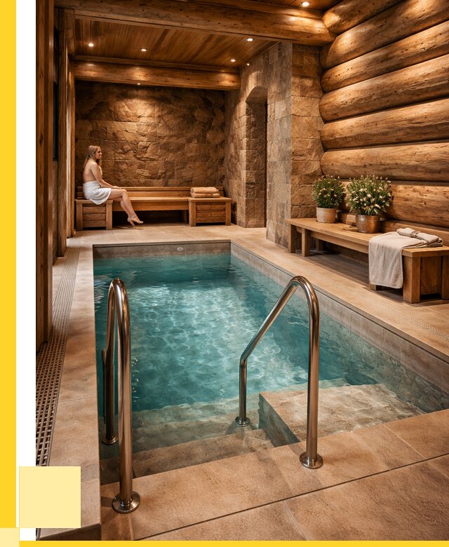 Аренда бани с бассейном в Астрахани от 1541400 р. | ЭриданСтр