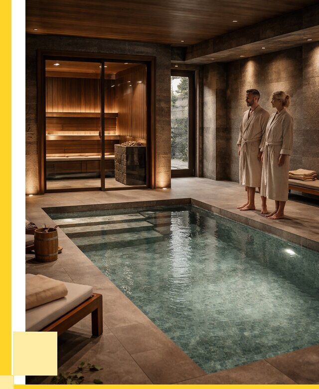 Сауна с большим бассейном в Астрахани от 1233120 р. ЭриданСтр