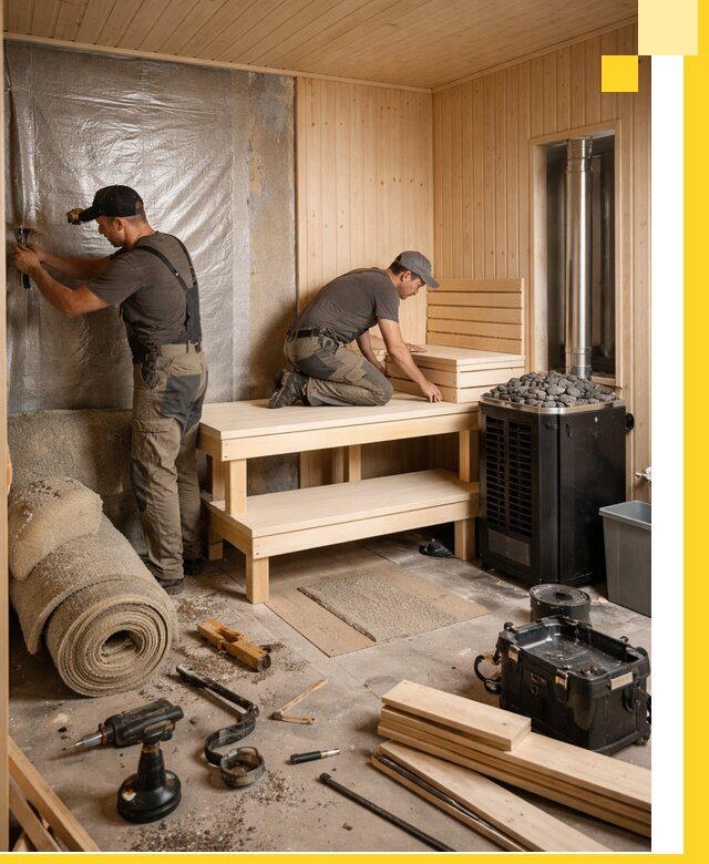 Проекты саун под ключ в Астрахани дизайн и строительство