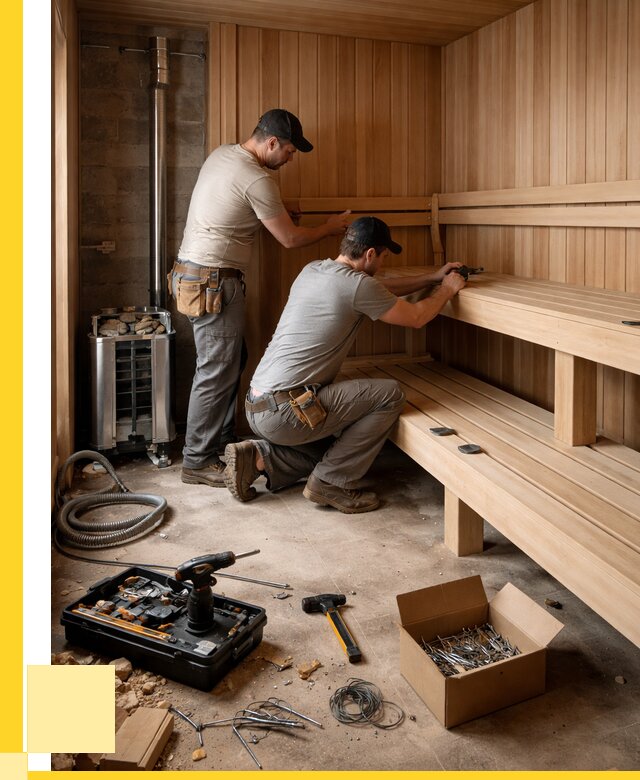Монтаж саун под ключ в Астрахани от 123312 р. | ЭриданСтр