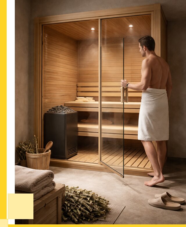 Купить мини сауны для дома в Астрахани от 71932 р. ЭриданСтр