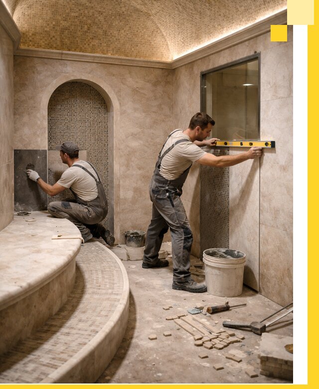 Проектирование и строительство саун с хамамом под ключ в Астрахани