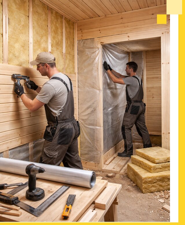 Бани под ключ в Астрахани с проектом и полным монтажом