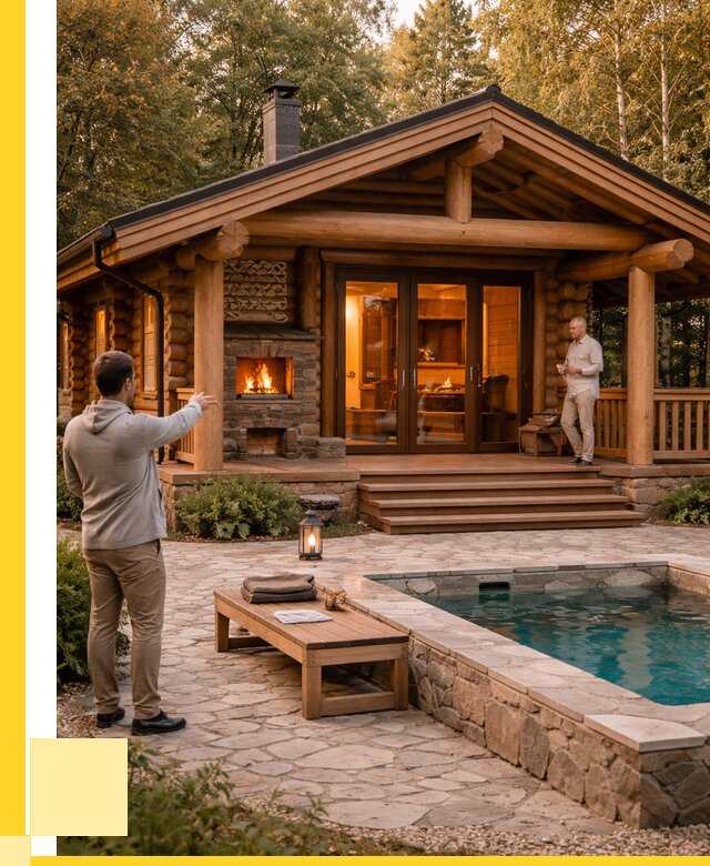 Проекты бань и хамам в Астрахани от 25690 р. | ЭриданСтр