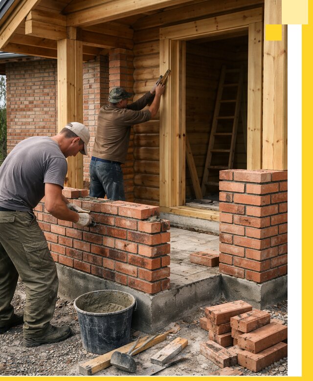 Строительство кирпичных бань под ключ в Астрахани с гарантией качества