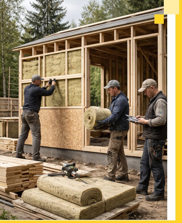 Проектирование и строительство каркасных бань в Астрахани под ключ