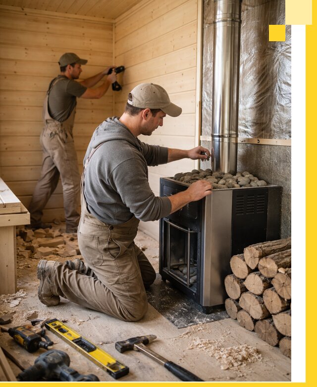 Строительство деревянных бань под ключ в Астрахани проекты и монтаж