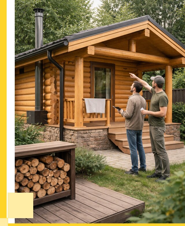 Бани для дачи под ключ в Астрахани от 256900 р. | ЭриданСтр