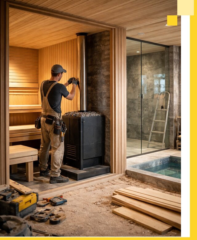 Полное строительство банных комплексов под ключ в Астрахани