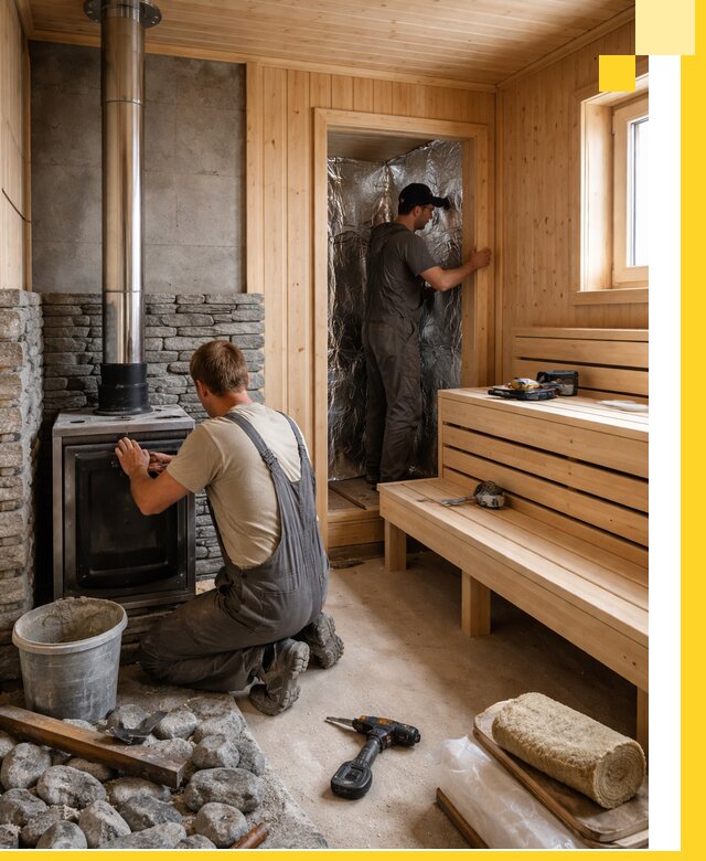 Строительство и изготовление бань под ключ в Астрахани