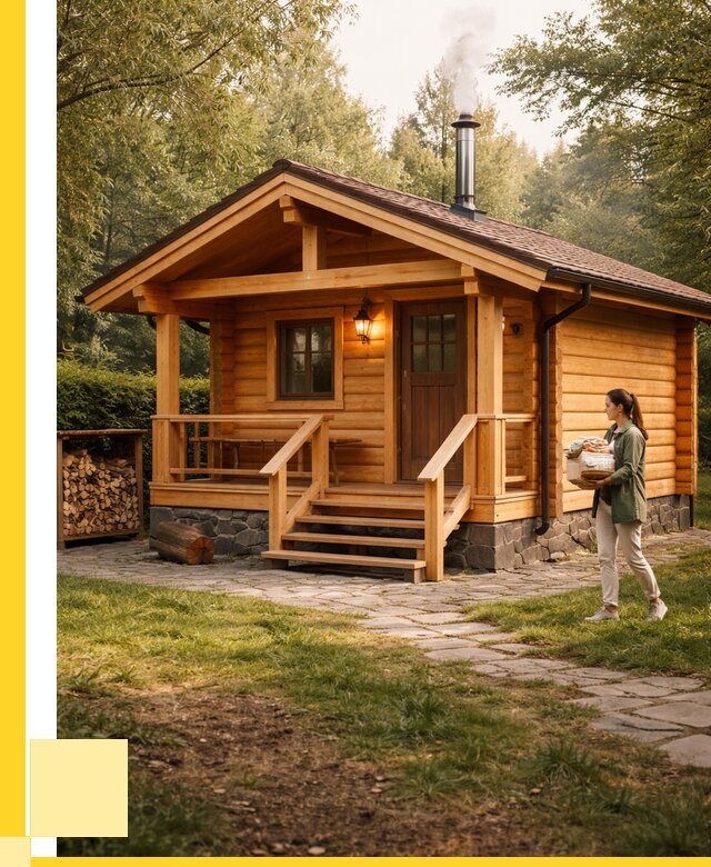 Купить баню под ключ в Астрахани от 667940 р. | ЭриданСтр