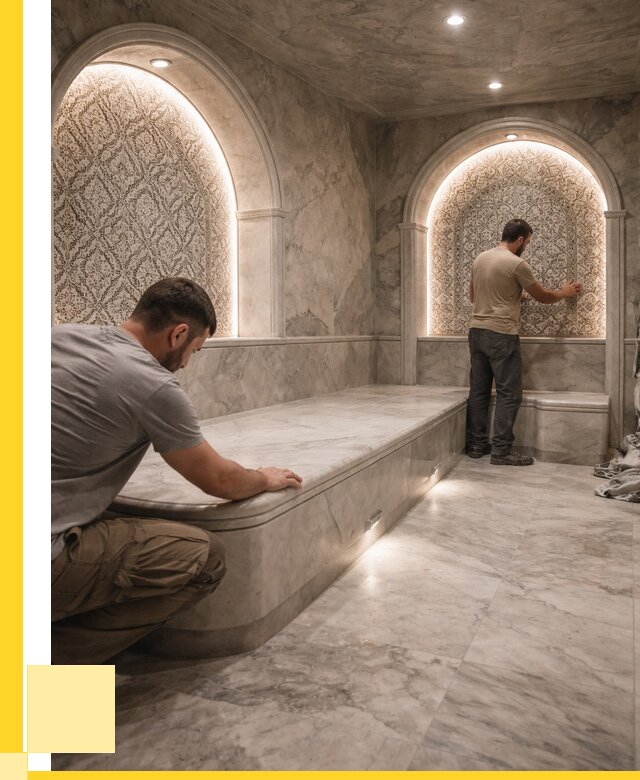 Турецкие бани под ключ в Астрахани от 256900 р. | ЭриданСтр