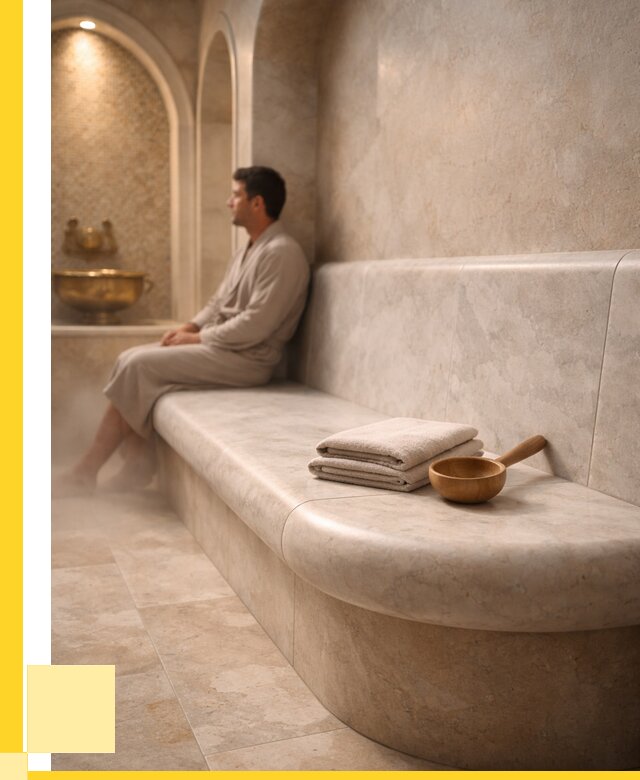 Сиденья для хамама в Астрахани под ключ от 12331 р. | ЭриданСтр