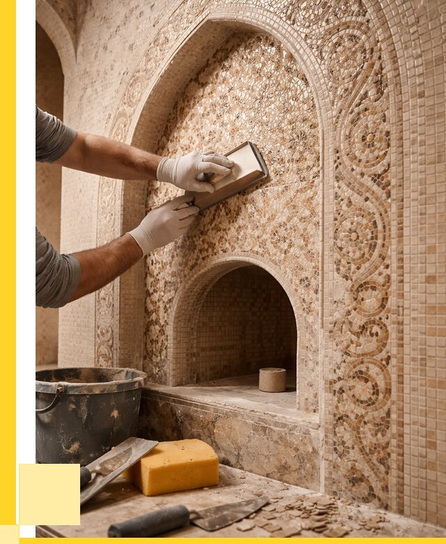 Мозаика для хамама в Астрахани под ключ от 5138 р. | ЭриданСтр